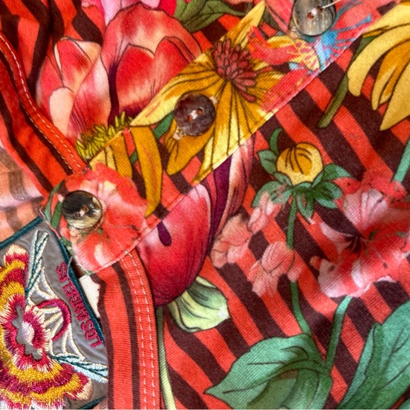 Johnny Was Rico Henley Top - Picture 4 of 5